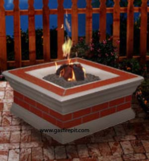 Village Square gas fire pits, enjoy a gas fire pit today, with gas fire pits you get the fire without the smoke, a gas fire pit brings warmth and ambiance to any backyard event